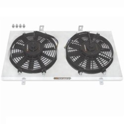 Mishimoto Carcasa de ventilador con ventiladores slim - MMFS-RSX