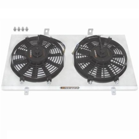 Mishimoto Carcasa de ventilador con ventiladores slim - MMFS-RSX