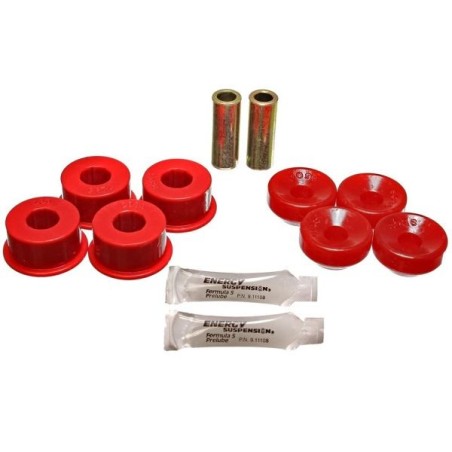 Energy Suspension Gomas amortiguador delantero - Rojo - EN