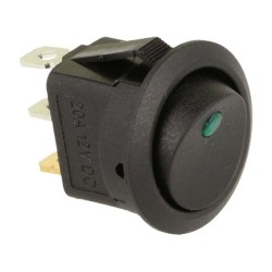 QSP Interruptor para panel - LED verde