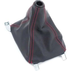 Honda Funda de cuero negro con costuras rojas - 83414-S04