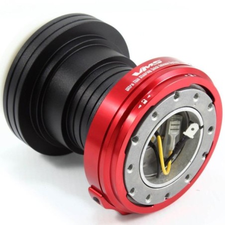 VMS Racing Buje de manillar + snap off - Rojo