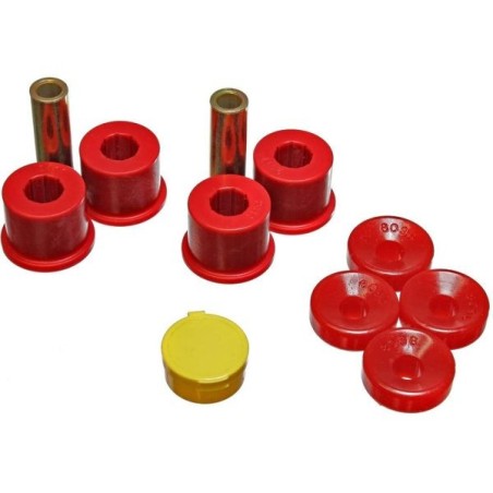 Energy Suspension Gomas amortiguador delantero - Rojo - EN
