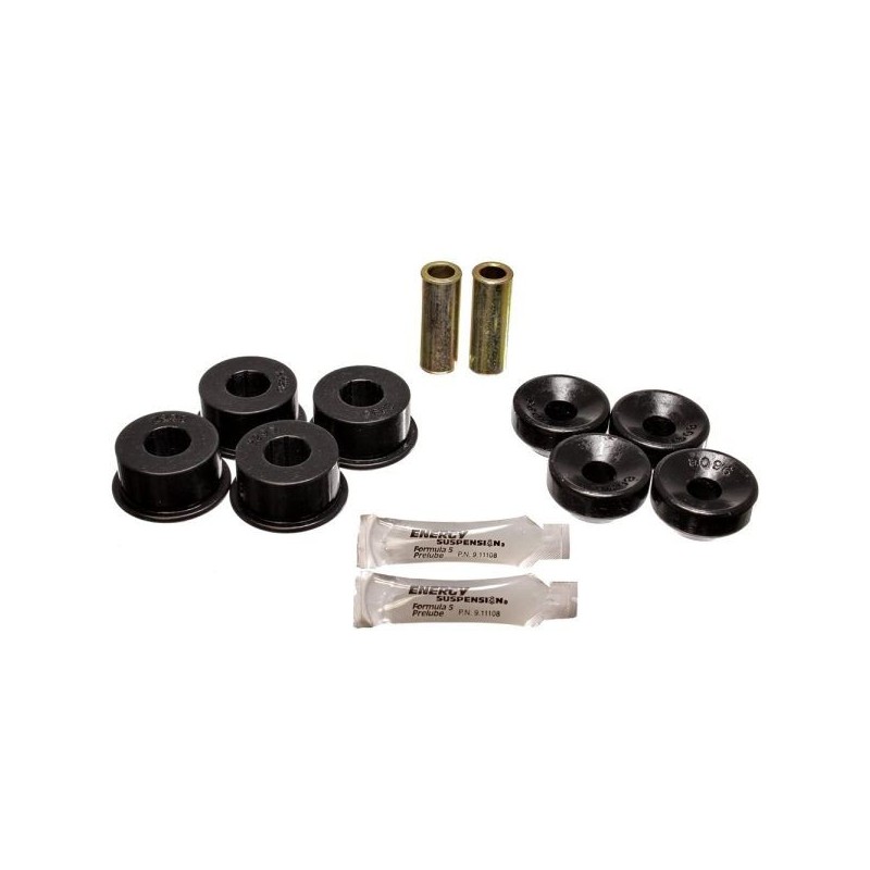 Energy Suspension Gomas amortiguador delantero - Negro - EN