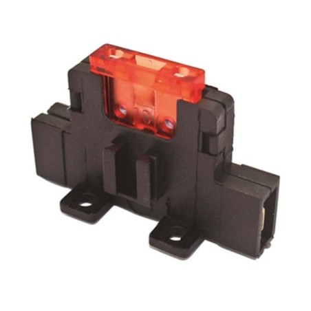 QSP Portafusibles horizontal estándar - Negro