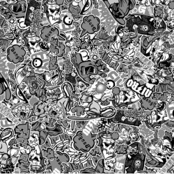 US-Racing Film de envoltura - stickerbomb 3 - USR-SBF