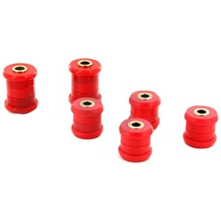 Energy Suspension Gomas brazo soporte delantero - Rojo - EN