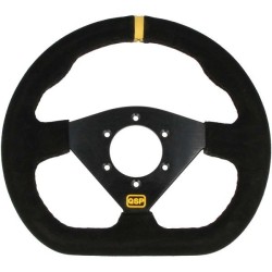 QSP Volante deportivo Formula 285mm/plano (ante) - Negro