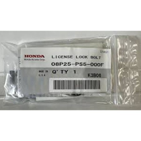 Honda Kit cerrojo matrícula - 08P25-PS5