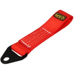 QSP Correa de remolque de alta resistencia - 30 cm - Rojo