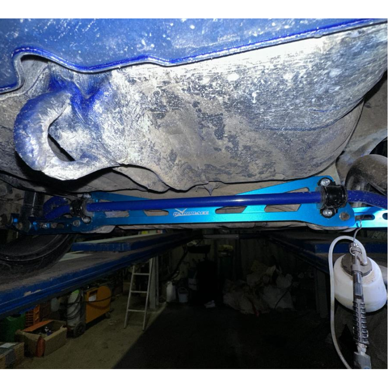 HARDRACE Refuerzo del subchasis + barra estabilizadora - Azul - HR