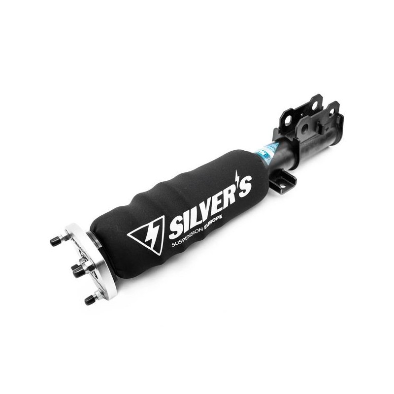 Silvers Fundas de amortiguador - Neopreno negro - SEWC