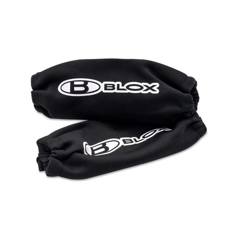 BLOX Racing Fundas de amortiguador - Neopreno negro - BXAP-00033