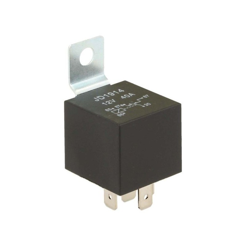 QSP Relé 12V - 5 polos - contacto conmutado - 40A máx.