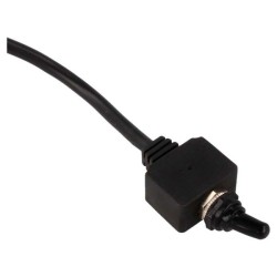 QSP Interruptor de palanca resistente al agua encendido - apagado - encendido - Negro