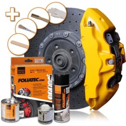 Foliatec Kit pintura pinza - Performance amarillo brillante