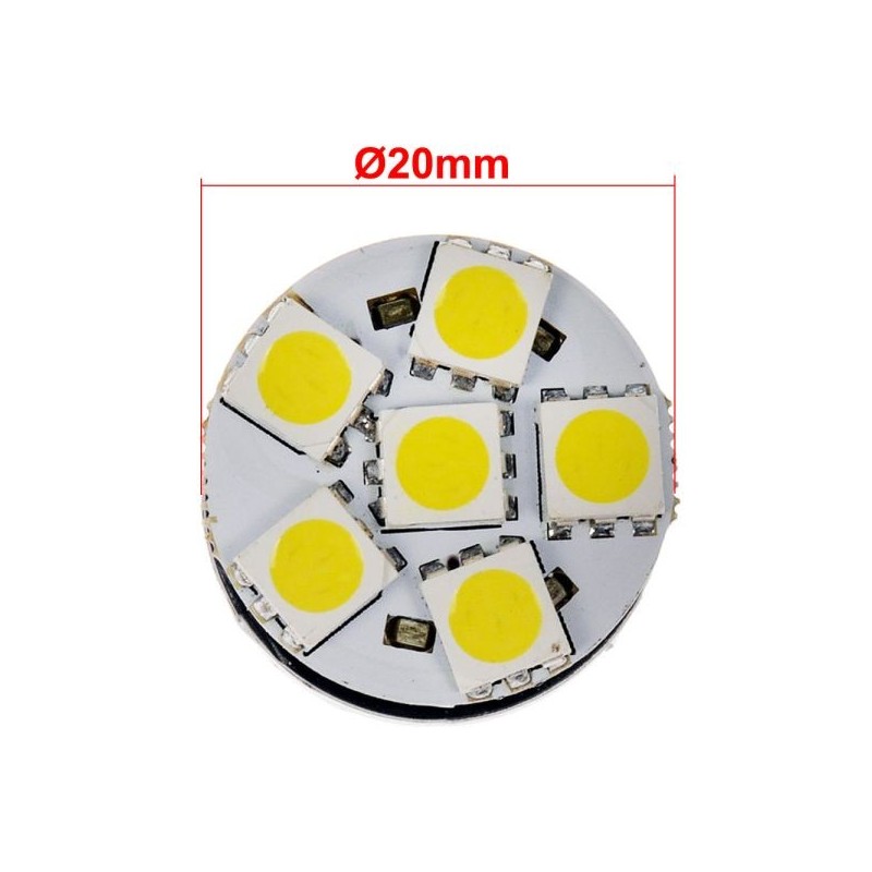 Dorman T20 W21/5W bombilla SMD LED - Blanco - 7443W