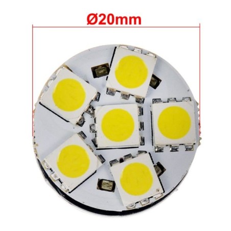 Dorman T20 W21/5W bombilla SMD LED - Blanco - 7443W