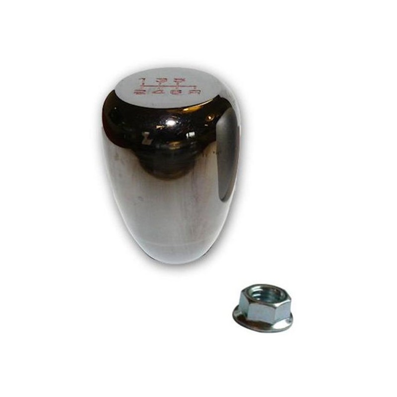 US-Racing Palanca de cambios "Type R" (6v) - Negro/cromo - SK-TR