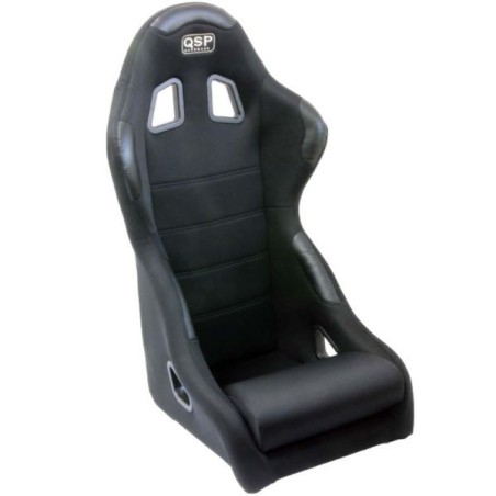 QSP Silla de carreras - Tela Club - Negro - QST