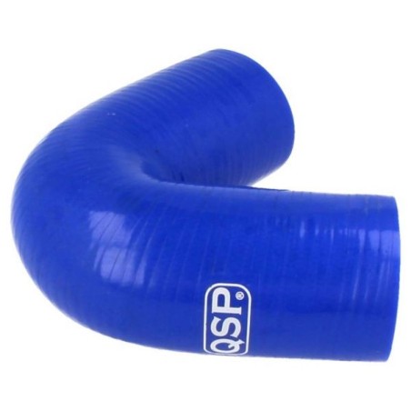 QSP Manguera de silicona - curva 135° - 22 mm - Azul - QHE135
