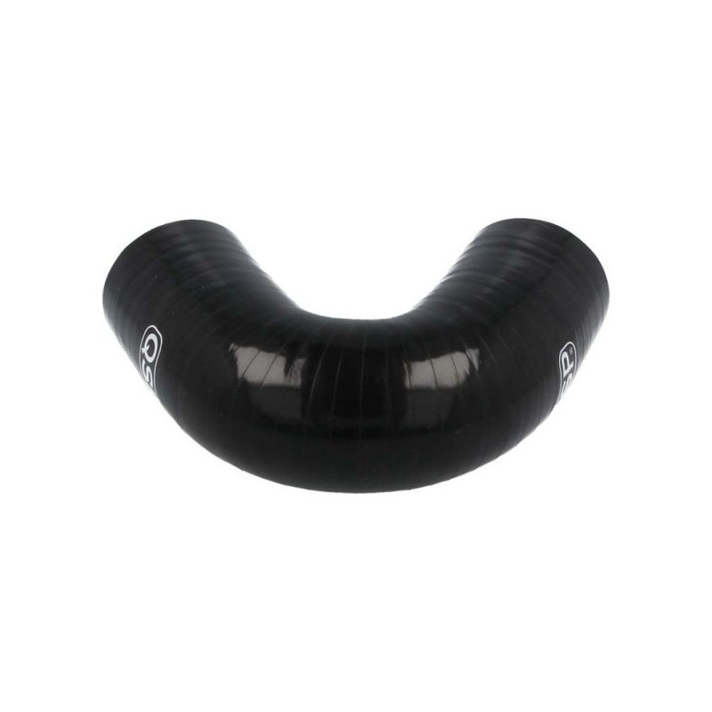 QSP Manguera de silicona - curva 135° - 25 mm - Negro - QHE135