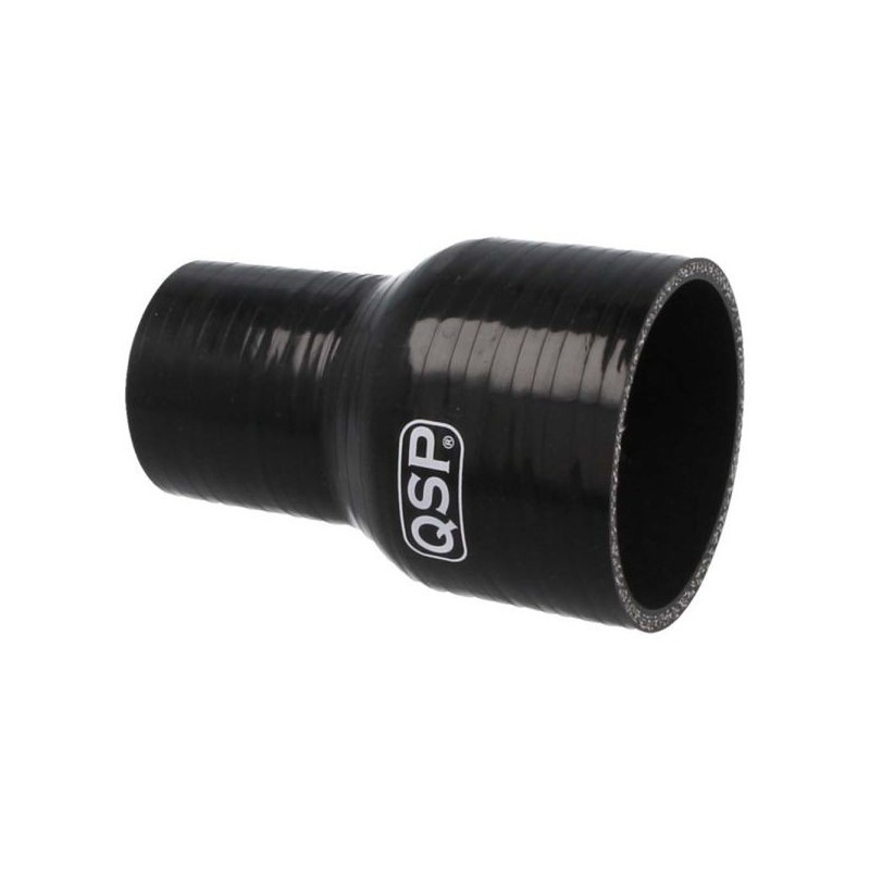 QSP Adaptador de manguera de silicona - 22-19 mm - Negro - QHCR