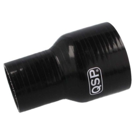 QSP Adaptador de manguera de silicona - 32-19 mm - Negro - QHCR