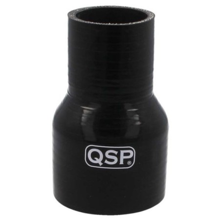 QSP Adaptador de manguera de silicona - 32-28 mm - Negro - QHCR