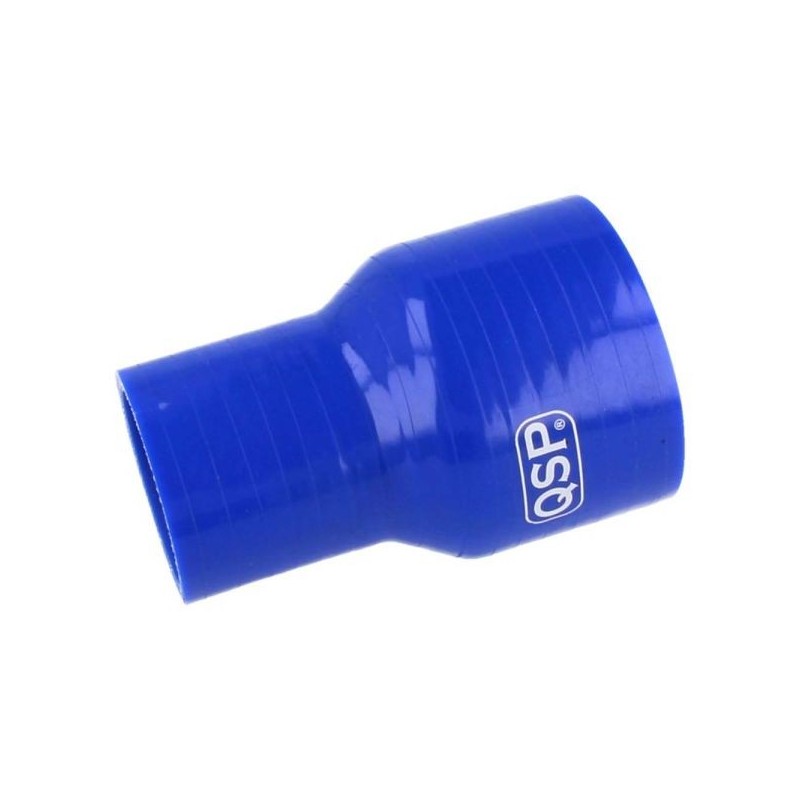 QSP Adaptador de manguera de silicona - 35-30 mm - Azul - QHCR