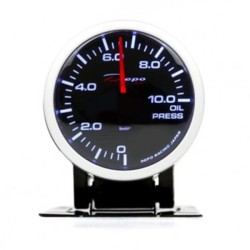 Depo Racing Manómetro aceite 52mm 0-10 BAR