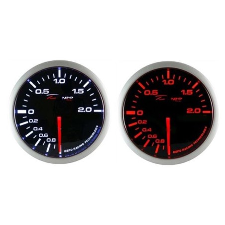 Depo Racing Manómetro aceite 52mm 0-10 BAR
