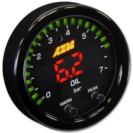 AEM Electronics Manómetro de líquido Serie X - AEM-30