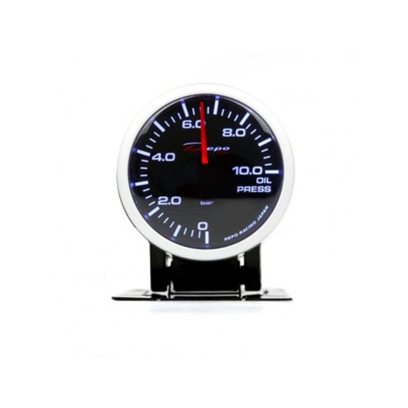 Depo Racing Manómetro aceite 60mm 0-10 BAR