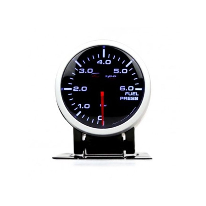 Depo Racing Manómetro de combustible 60mm 0-6 BAR
