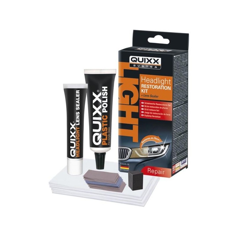 Quixx Kit de reparación de faros