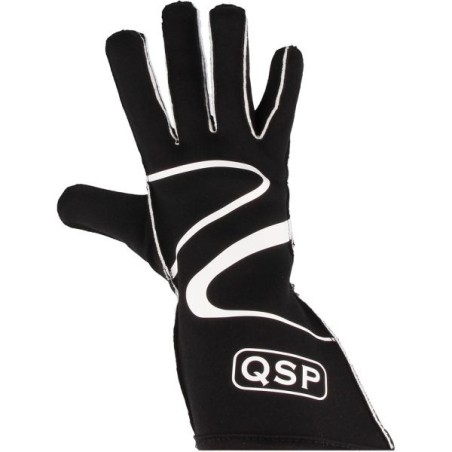 QSP Guantes Race 400 - M - Negro - QSGL400-BLK