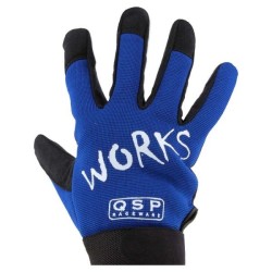QSP Guantes de trabajo Works - Talla XL - Azul - QWORKS-XL