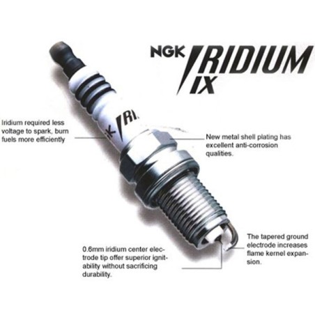 NGK Bujía Iridium IX LTR5IX-11 / 4344 - NGK-LTR5IX