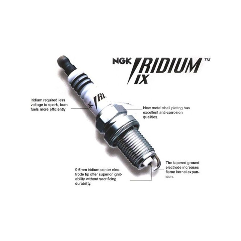 NGK Bujía Iridium IX BKR9EIX / 2669 - NGK