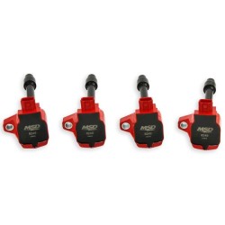 MSD Pasador de bobina de encendido - Rojo 4 uds. - MSD