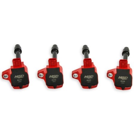 MSD Pasador de bobina de encendido - Rojo 4 uds. - MSD