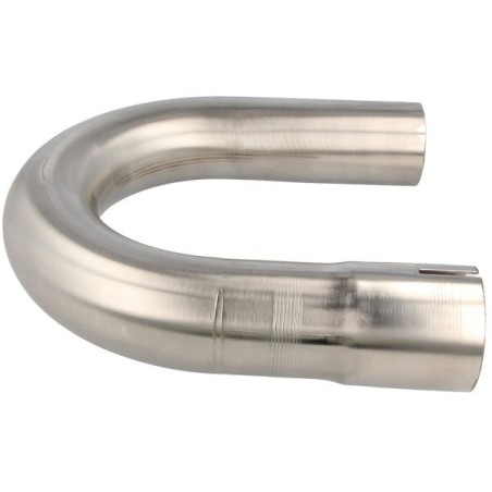 QSP Tubo de escape codo 180° - Ø63,5mm/2,5'' - QEX-25