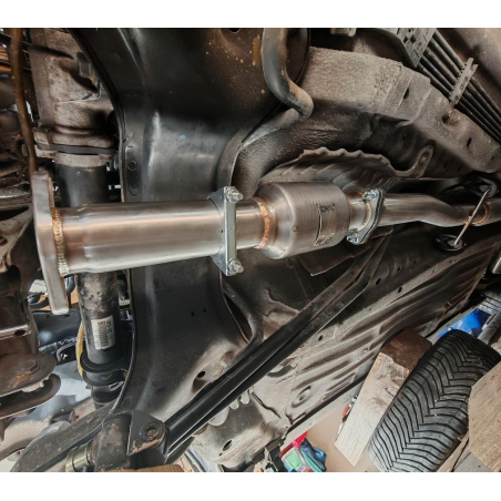 SRS Catalizador racing alto caudal 200 celdas acero inoxidable - TP-CI-A