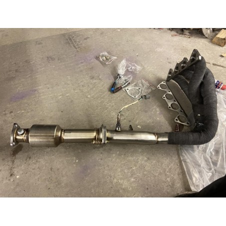 SRS Catalizador racing alto caudal 200 celdas acero inoxidable JDM Ø2.50 - TP-CI-A-2.5