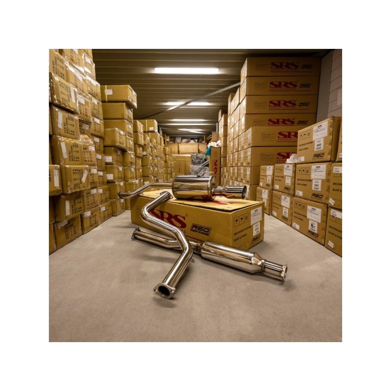 SRS Sistema de escape catback SS R60 (homologado E) - CBS-CV9224D