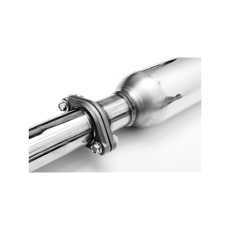 SRS Sistema de escape catback SS R70 (homologado E) - CBS-CV013DTR
