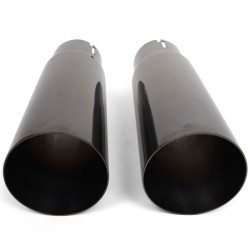 Hybrid Racing Kit embellecedor escape formula - negro recto - HYB-TIP-01
