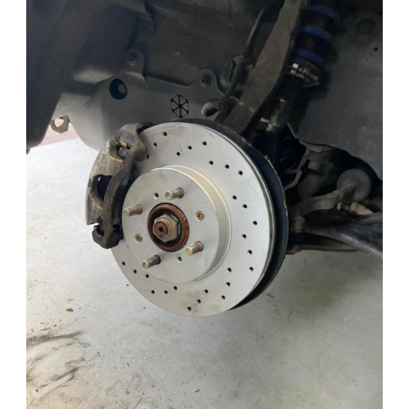 Brakemax Discos de freno delanteros (262mm / 4x100) - Taladrados - BM