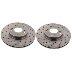 Brakemax Discos de freno delanteros (300mm / 5x114.3) - Taladrados - BM